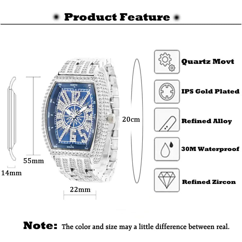 Iced Out Watch For Men