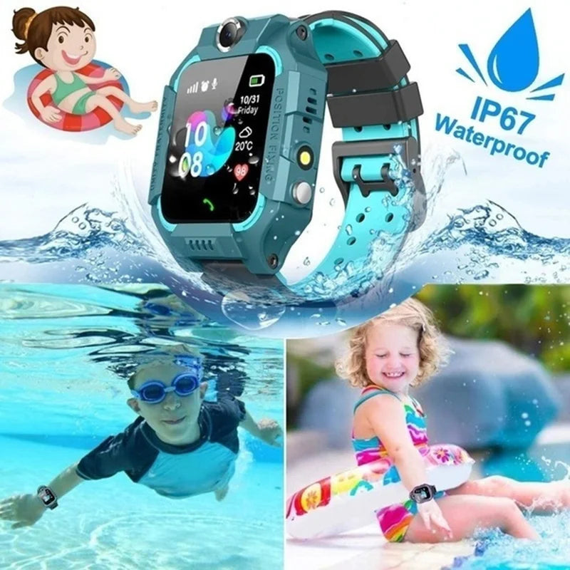 Smart Watch Student Kids Gps HD Call Voice Message Waterproof Smartwatch For Children Remote Control Photo Male And Female Watch