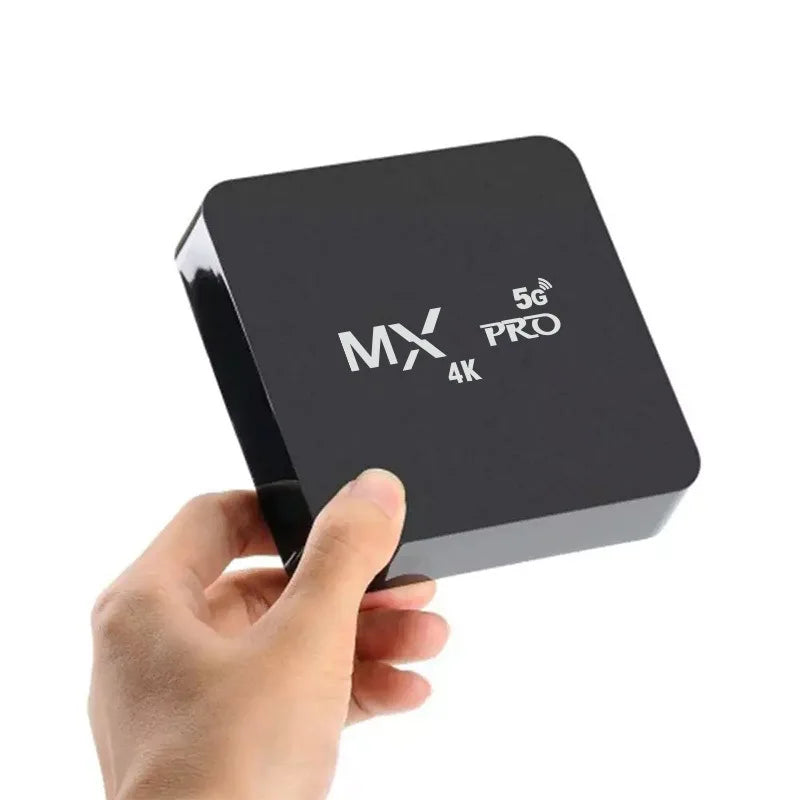 MXQ PRO 4K 5G Media Player Android TV BOX 2.4G&5G WiFi Set Top Box 1080P 1GB/8GB 2GB/16GB Smart TV Box Support Youtube USB SD